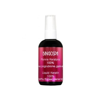 BINGOSPA Płynna Keratyna 100% - zdrowe, pogrubione, gęste włosy 100ml  